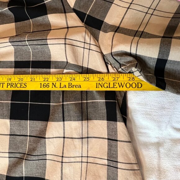 NWT AVA & VIV Prairie Dress 2X Plaid Tiered Cottage core Pockets Bishop Sleeves - Picture 13 of 15